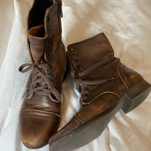 Steve Madden combat boots!